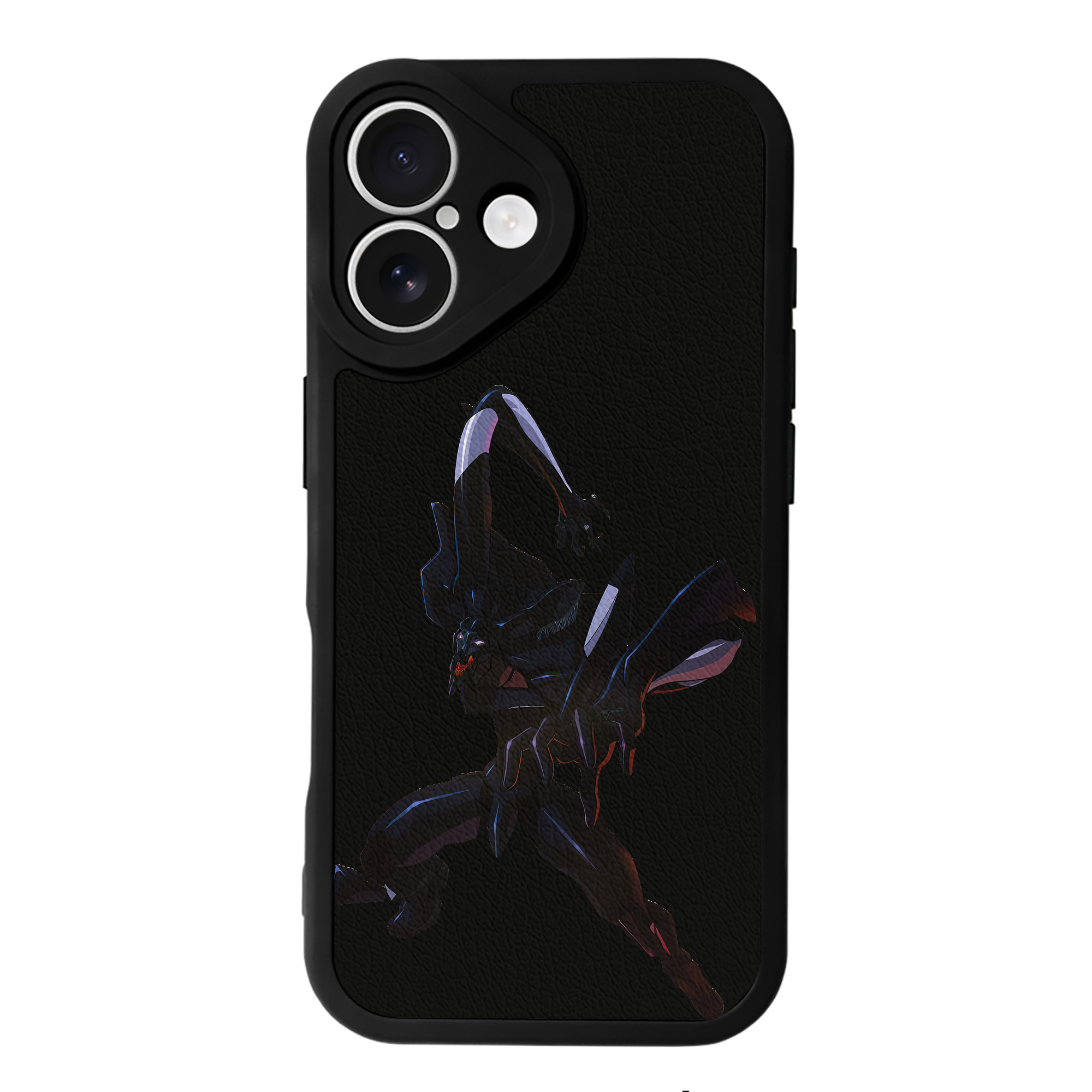 （画像用） EVA 新世紀エヴァンゲリオン 【iPhone 16シリーズ対応】シリコンスマホケース（レザー調） 材質：シリコン